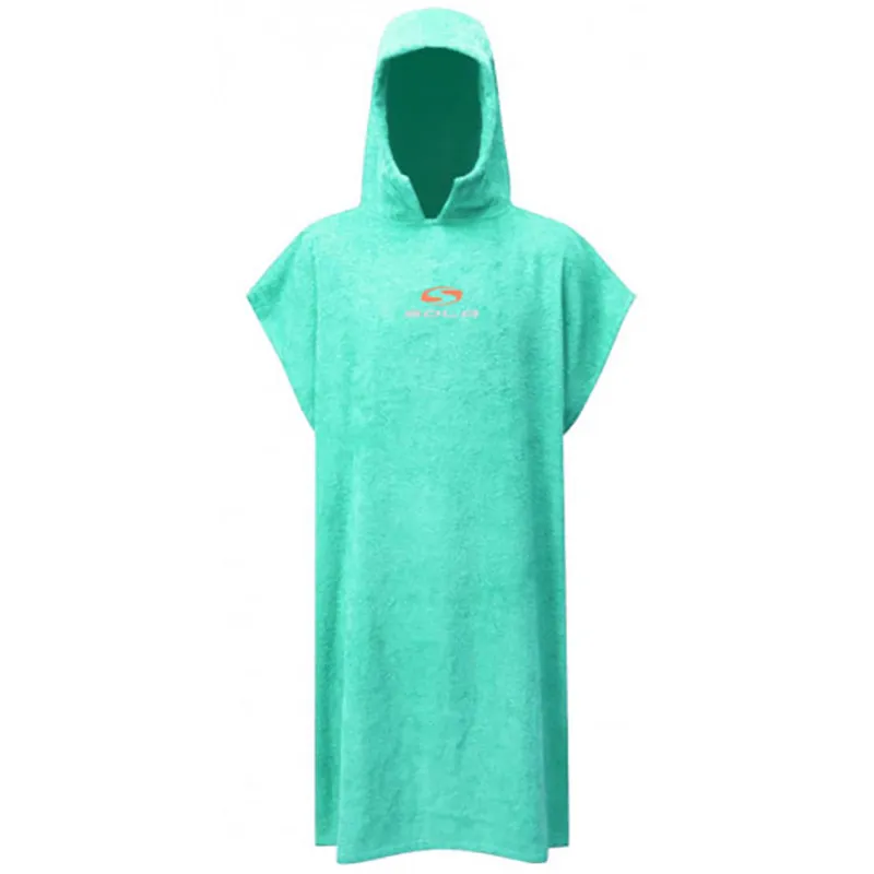 Sola Adult Towel Robe Green L/XL